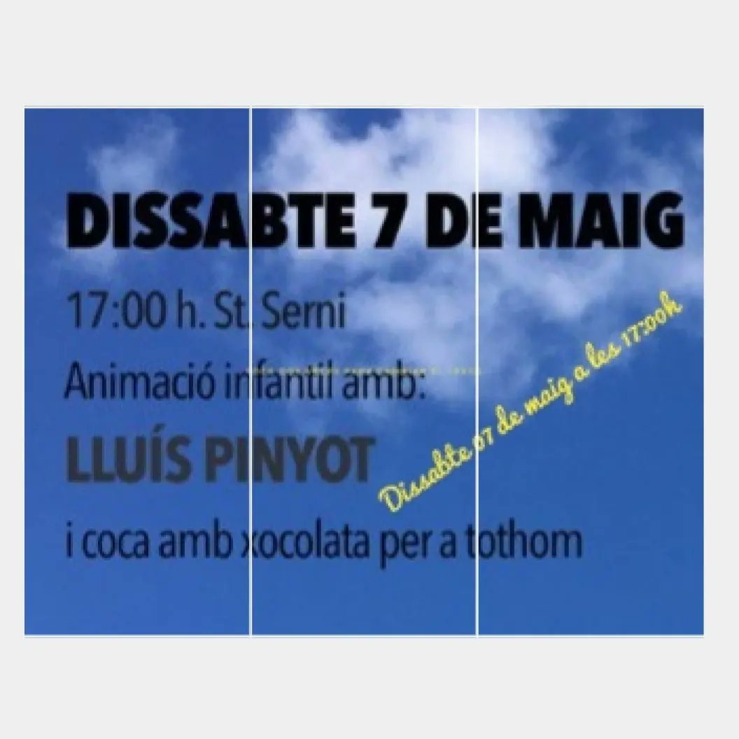 AGuixers's tweet photo. Tic, tac, tic, tac 💯❌️💯
FM Vilamantells 2022 🎉
#lluispinyot 🥳
#rubbersoultribute🎙🎶
#banddefesta 🎷🪘🎺
#trall 🎸🎸
#ireneaugep 🪗
#jordibruch 🎹
@bisbatsolsona ⛪️
#collageganteradeguixers 🎎
#calperet 🥖
#comissiodefestes 🌭🍺🥤
#caopsa
#mqueraltsala76 https://t.co/AR4vj79G2R