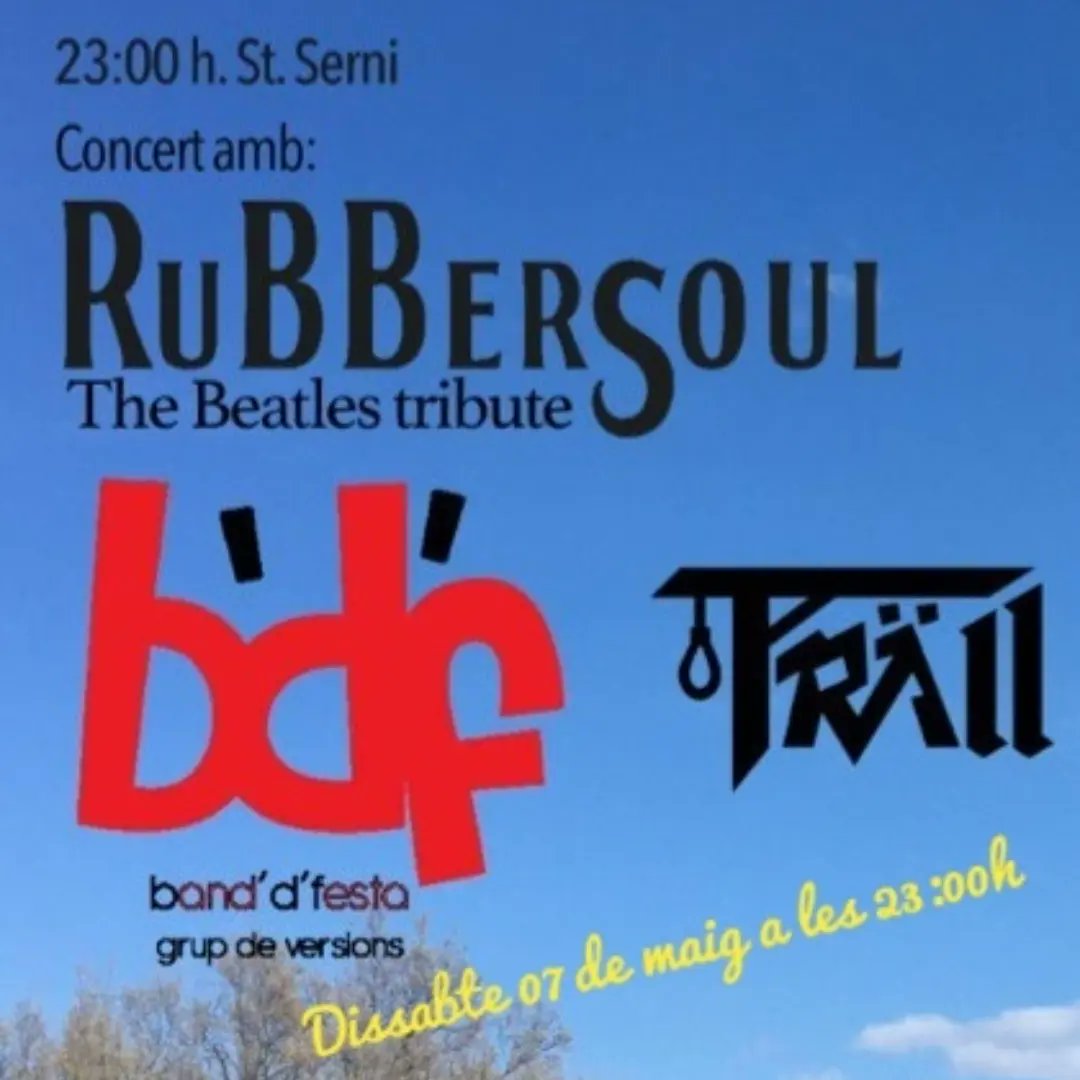 AGuixers's tweet photo. Tic, tac, tic, tac 💯❌️💯
FM Vilamantells 2022 🎉
#lluispinyot 🥳
#rubbersoultribute🎙🎶
#banddefesta 🎷🪘🎺
#trall 🎸🎸
#ireneaugep 🪗
#jordibruch 🎹
@bisbatsolsona ⛪️
#collageganteradeguixers 🎎
#calperet 🥖
#comissiodefestes 🌭🍺🥤
#caopsa
#mqueraltsala76 https://t.co/AR4vj79G2R