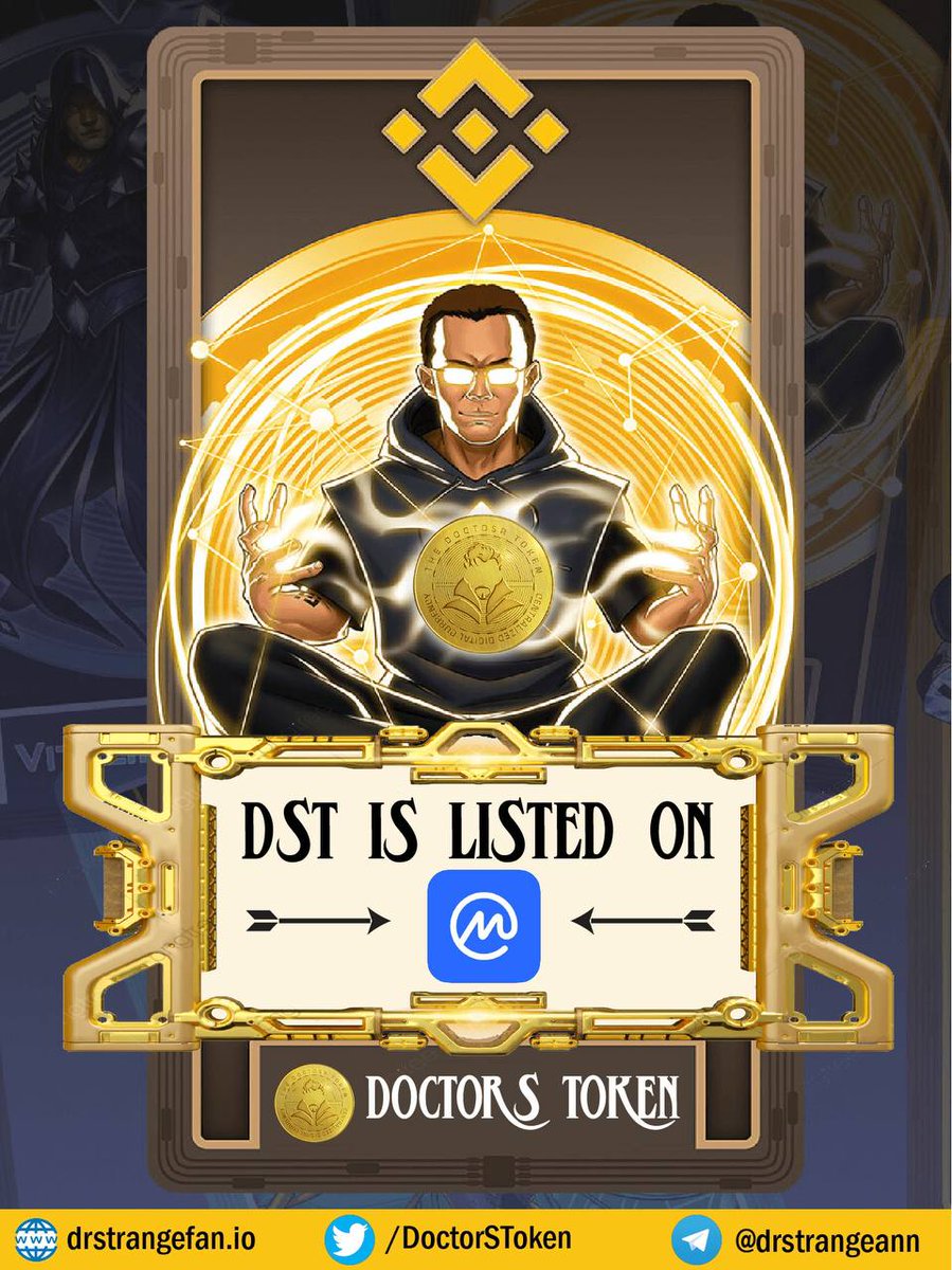 Jeonjunameszc28's tweet photo. @CoinTrendz Good morning! 
Have you checked out the latest project that will surely give you passive income? Well, 
@DoctorSToken
 offers that. Start your crypto journey with $DST. 

TG: https://t.co/XKjkuKoBoA
Website: https://t.co/OGzil7pDkM

#DoctoSToken #DST #DoctorStrange https://t.co/F9t5Jp5rRq