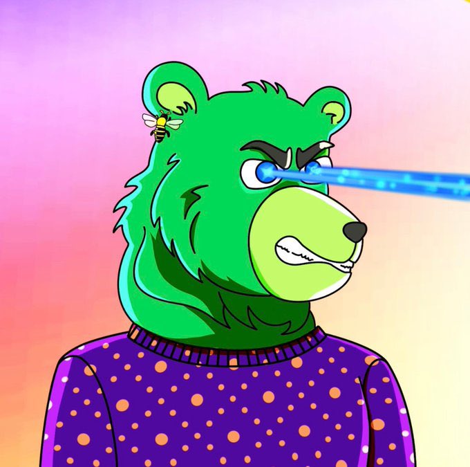 Babolex's tweet photo. 🔥Reigning Bears Loung Club x BABOLEX Order🔥

To celebrate our new partnership

1X GT Alienx 
5x WL for @ReigningBearsLC  

1⃣Follow @babolex &amp; @ReigningBearsLC 
2⃣RT + Tag frens
3️⃣ Join discord : https://t.co/j4dX6ITloq
And  
https://t.co/B6P9ErWdgQ
48h ⏰

#NFTS https://t.co/doh2e0NRXw