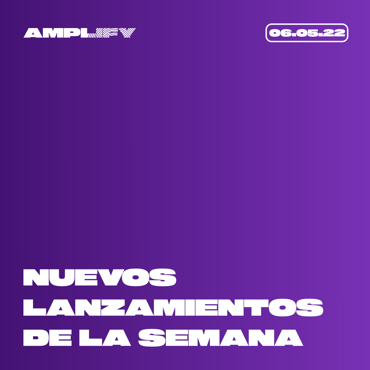 amplificatweets's tweet photo. Nuevos lanzamientos de la semana: @a88oficial. #AmplificaTuMusica https://t.co/n6wRutuWAx
