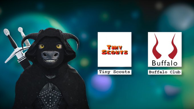 TheScoutsNFT's tweet photo. TinyScouts x Buffalo Club Contest 🚀

Buffalo Club has gifted Tiny Scouts 5 WL spots!

To participate👇

1️⃣ Follow @BuffaloClub5  &amp; @TinyScoutsNFT
2️⃣ Tag 2 friends
3️⃣ Like &amp; RT 

winners announced in 48 hs! https://t.co/DhZ98hDigk