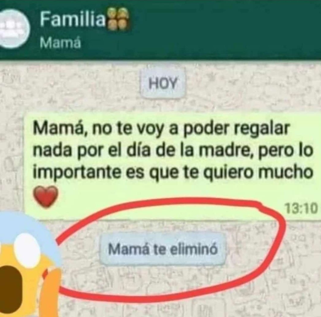 Y me eliminó 😜🙃😁