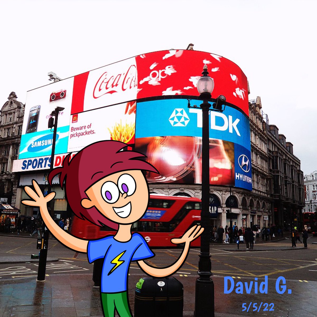 SparkCartoons's tweet photo. Simon Sparks in London
(Created May 5th, 2019)
#SimonAndPals #LondonEngland #PiccadillyCircus #SketchRemake #ToonsInRealLife #Cartoon #AspiringCartoonist #BlueLightningDoodles #BlueLightningEntertainment #BlueLightningCartoons #BlueLightningAnimationStudios https://t.co/uWl6kNNUvK
