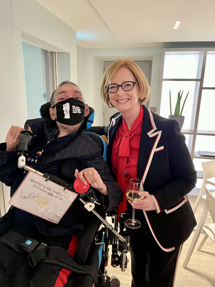 SulaimanRKhan's tweet photo. 28th April, I attended @theRSAorg President’s Lecture 2022: #Gender, #Learning, &amp; #Leadership presented by The Honourable @JuliaGillard AC at RSA House: https://t.co/ZORg6TEE4k.

💚
#RSALearning #RSAEvents #women #Disability #interdependence #intersectionality #SmashThePatriarchy https://t.co/aysItf6JdG