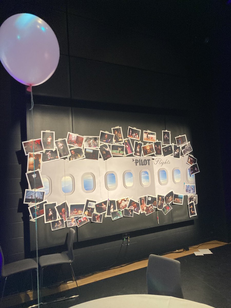 ChrisSudworth's tweet photo. A great honour to host ⁦@pilotnights⁩ #TheSendOff ⁦@brumhippodrome⁩ tonight - a beautiful crowd of some of #Brum creative family - enjoy the flight ⁦ https://t.co/ubvKb1Mn1p