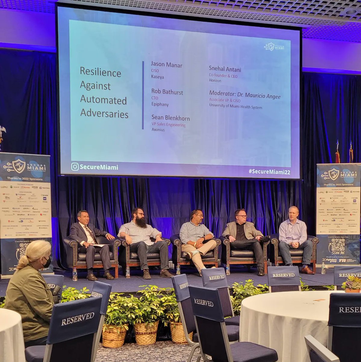 SFISSA's tweet photo. #SFISSA @ @Secure_Miami  #SecureMiami #SecureMiami2022 #SecureMiami22 @ @FIUGrahamCenter 
@FIUonline  #CincoDeMayo https://t.co/1bEf5AdGDm