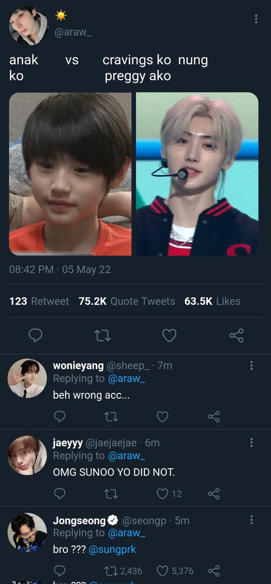 gvinryu's tweet photo. Cravings
a svnsvn two tweets au

cw// mpreg, domestic, slightly angst https://t.co/Qud4M0u2Gz