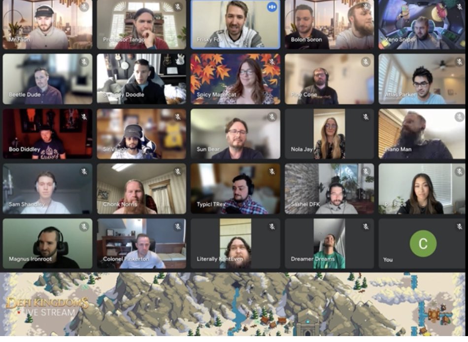 kratos_harmony's tweet photo. Great to see @DefiKingdoms genius builders, face to face who are continuously tirelessly building &amp; innovating #GameFi from day $ONE 🙌 Utmost Community trust has been built, this has been an incredible experience putting the community first 👏 Proud of the DFK team #bullish $ONE https://t.co/mgeDzSdmZu