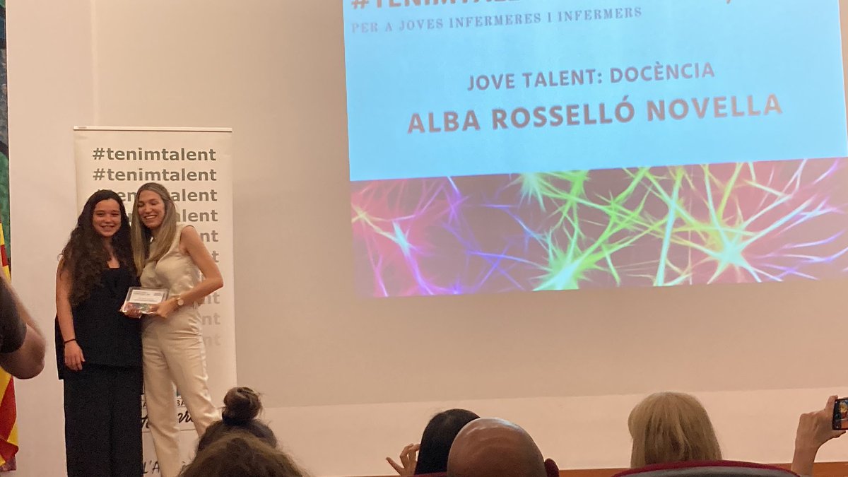 #TenimTalent2022 Gràcies per ayudar a visibilitzar joves talents que col.laboren cada dia en construïr #futur il.lusionant al nostre sistema de salut. Felicitats <a href="/AlbaRosello/">Alba Roselló</a> pel merescut reconeixement. #orgull #APMetrosud <a href="/icscat/">ICS. Generalitat</a> <a href="/salutcat/">Salut</a> <a href="/esteve_lluis/">Lluís Esteve</a> <a href="/anariosji/">anarios</a>
