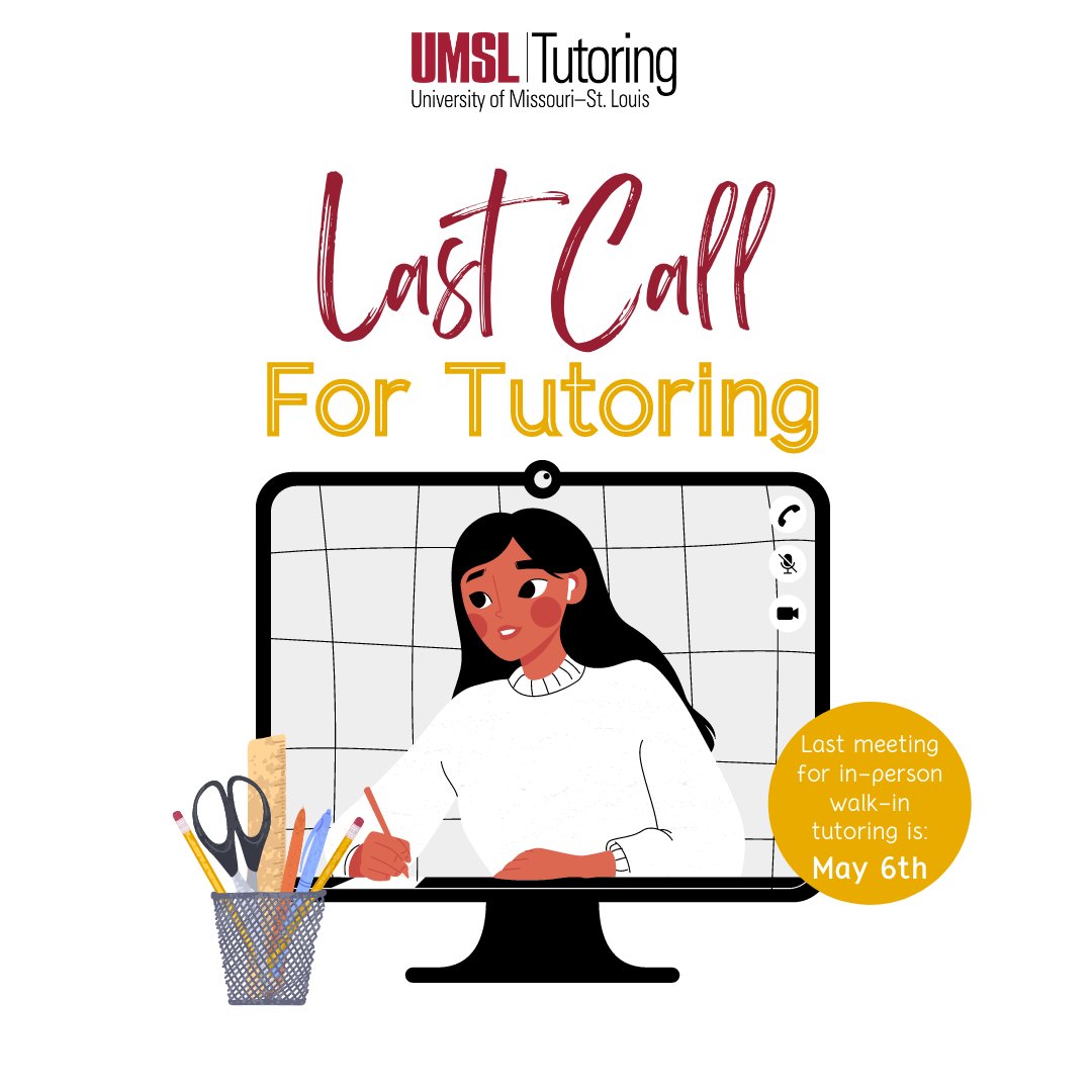 UMSL Tutoring Center tweet media
