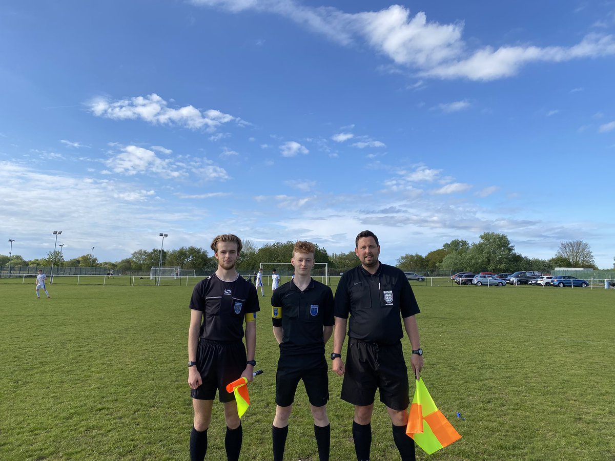 wirralfareferee's tweet photo. Match Officials for our U14 final.            Shaftesbury v Princess Villa.                   Referee:    Dillon Buckley.                           Assistant: Finley Gaynor.                          Assistant: Adam McCready https://t.co/WUV7y26vQg
