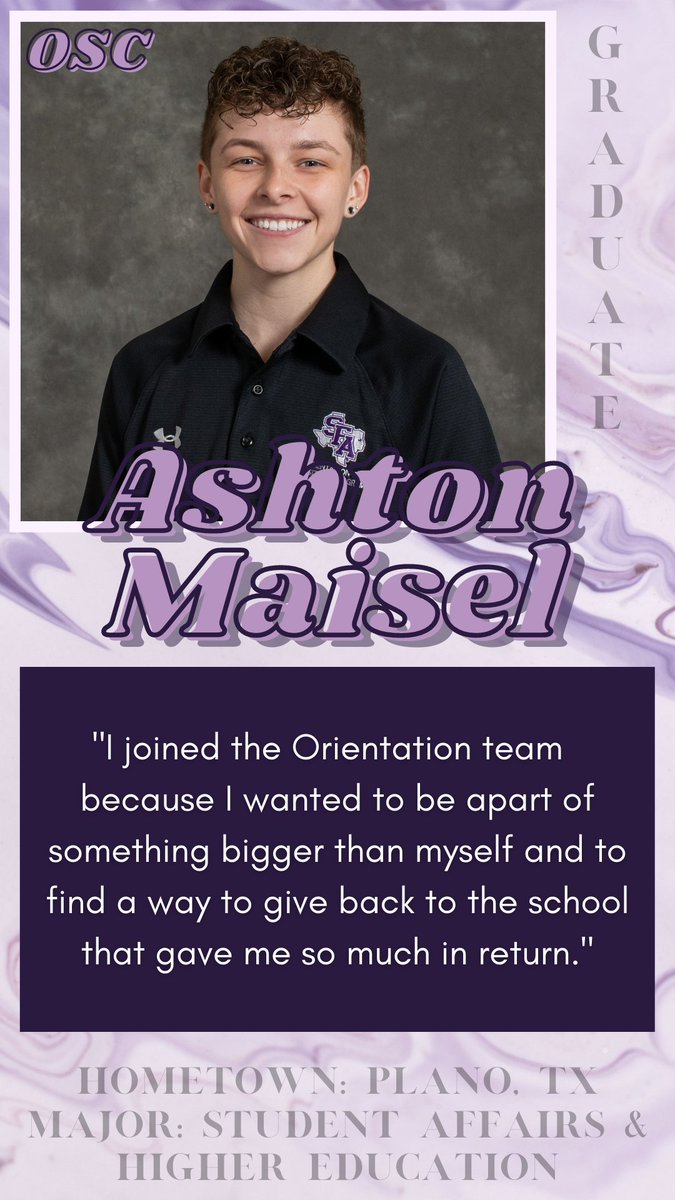 SFA Orientation & Transition Programs (@sfa_orientation) on Twitter photo 