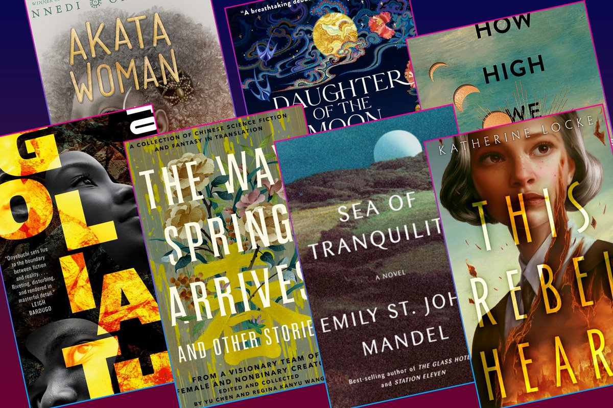 Polygon's tweet photo. Check out our picks for the best science fiction and fantasy books of 2022, so far https://t.co/Oyw8uDolKz https://t.co/YhoTe211Bk