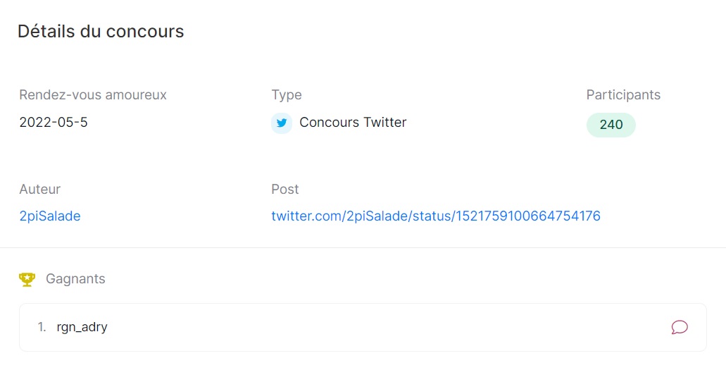 2piSalade's tweet image. AND THE WINNER OF #webpirates + #webcrew
IS....🏆🏆🏆

@cryptoosti 👍🎁

Do not be sad !!! 🥲
next #giveaway next week !!! 😍
@Web3Pirates #NFT #ELROND #EGLD