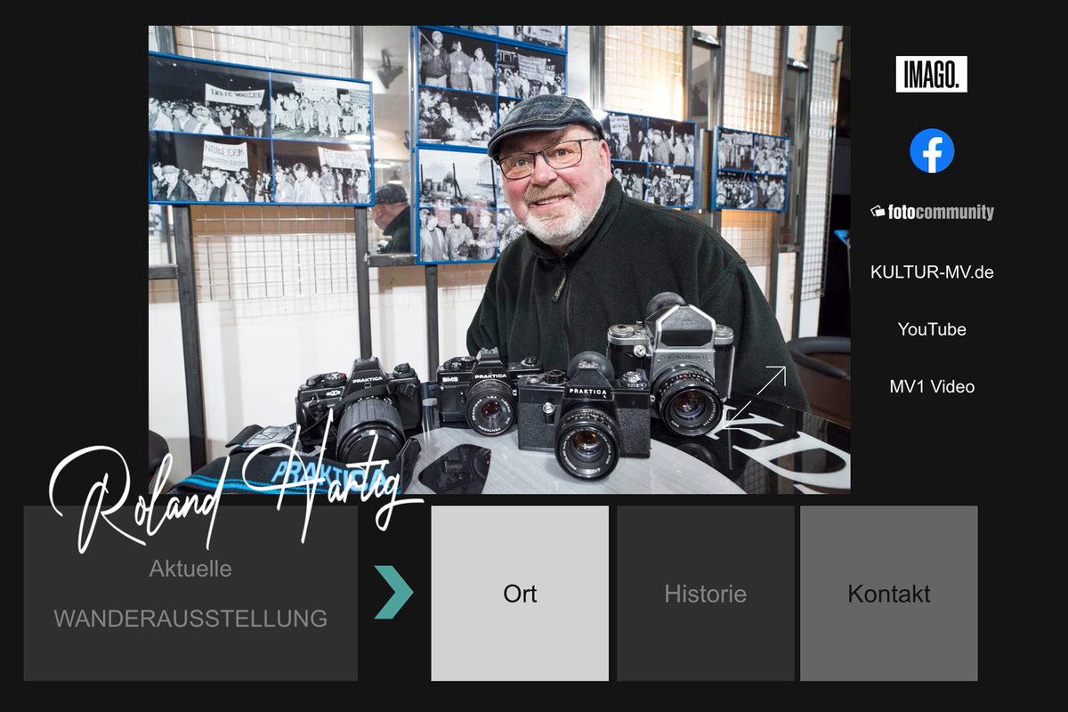 roland_hartig's tweet photo. Im Rahmen der #KUNSTNACHT am 20. Mai in der Östlichen Altstadt #Rostock öffnen ab 18 Uhr bis zu 50 Kunstorte kostenlos ihre Türen. Auch mit dabei ist die Küstencruiser Galerie, wo Rostocker #Fotos aus der Wendezeit 1989/90 im Beisein von R. Hartig gezeigt werden. 📸 Frank Hormann https://t.co/eBSQIhtw6r