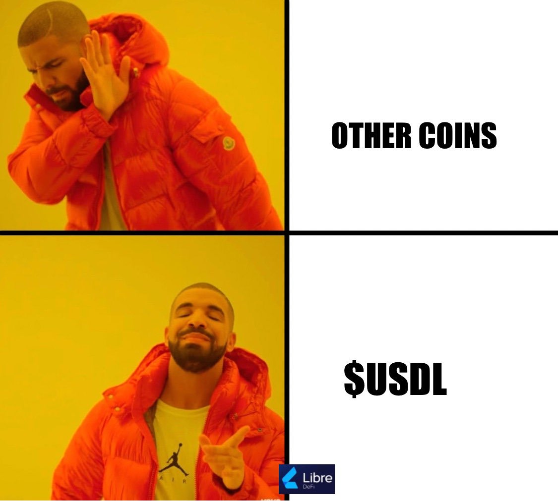 Zaynahb4's tweet photo. $USDL is @LibreDeFi stable coin.
You can stake Libre to earn $USDL stablecoin and in turn use your $USDL to purchase real-world goods from hundreds of merchants.
#LIBREDEFI #NFT #Crypto $USDL https://t.co/hn0TuzvyfT