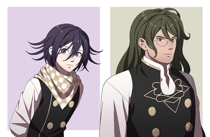 V3 characters in FE3H style! 
#danganronpa 
