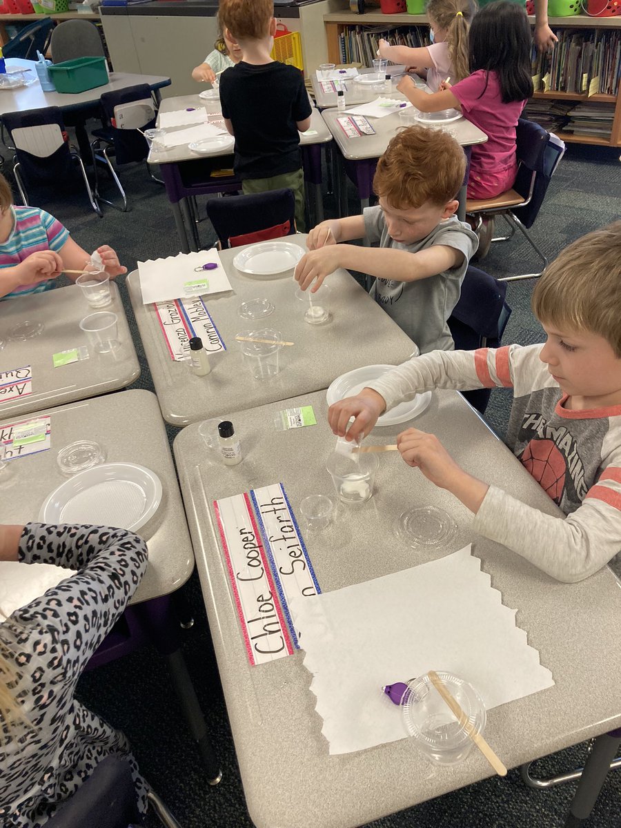 Nancy__Murphy's tweet photo. Science Explorers Assembly at Highland Kdg.  We made SLIME @GoMounts @Mr_Esbenshade https://t.co/B6Bcb2gbDw