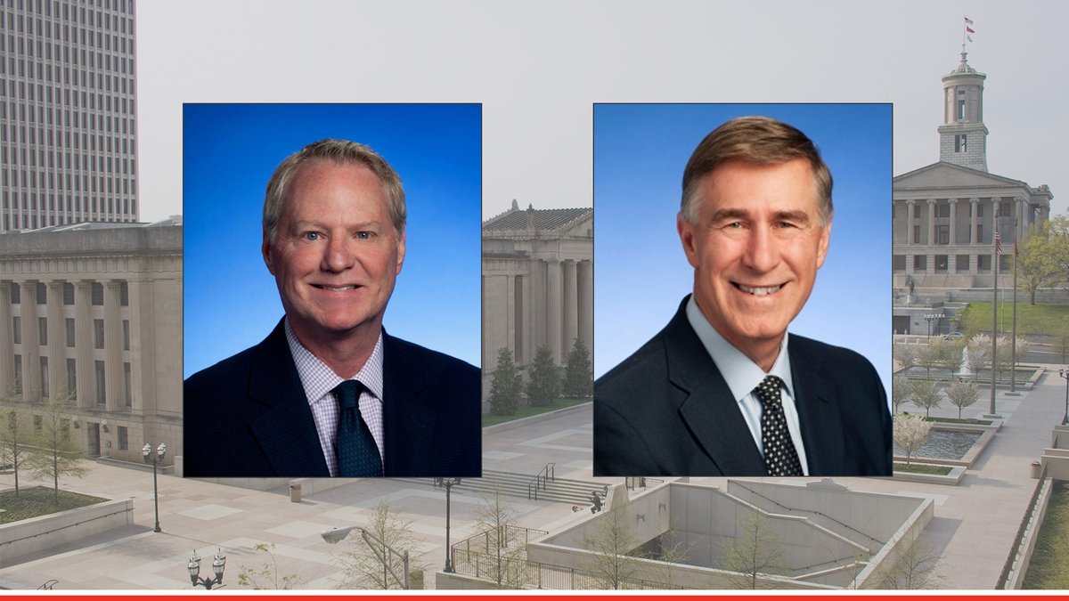 GovBillLee's tweet photo. I'm announcing the appointments of Deputy Governor Butch Eley to also serve as Commissioner of @myTDOT &amp; Jim Bryson to serve as Commissioner of @TNDeptofFandA
https://t.co/vBBUFKh3y2 https://t.co/VTwwPC9FRD