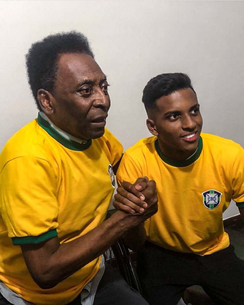 433's tweet image. 🇧🇷 @RodrygoGoes 🤝 Pelé