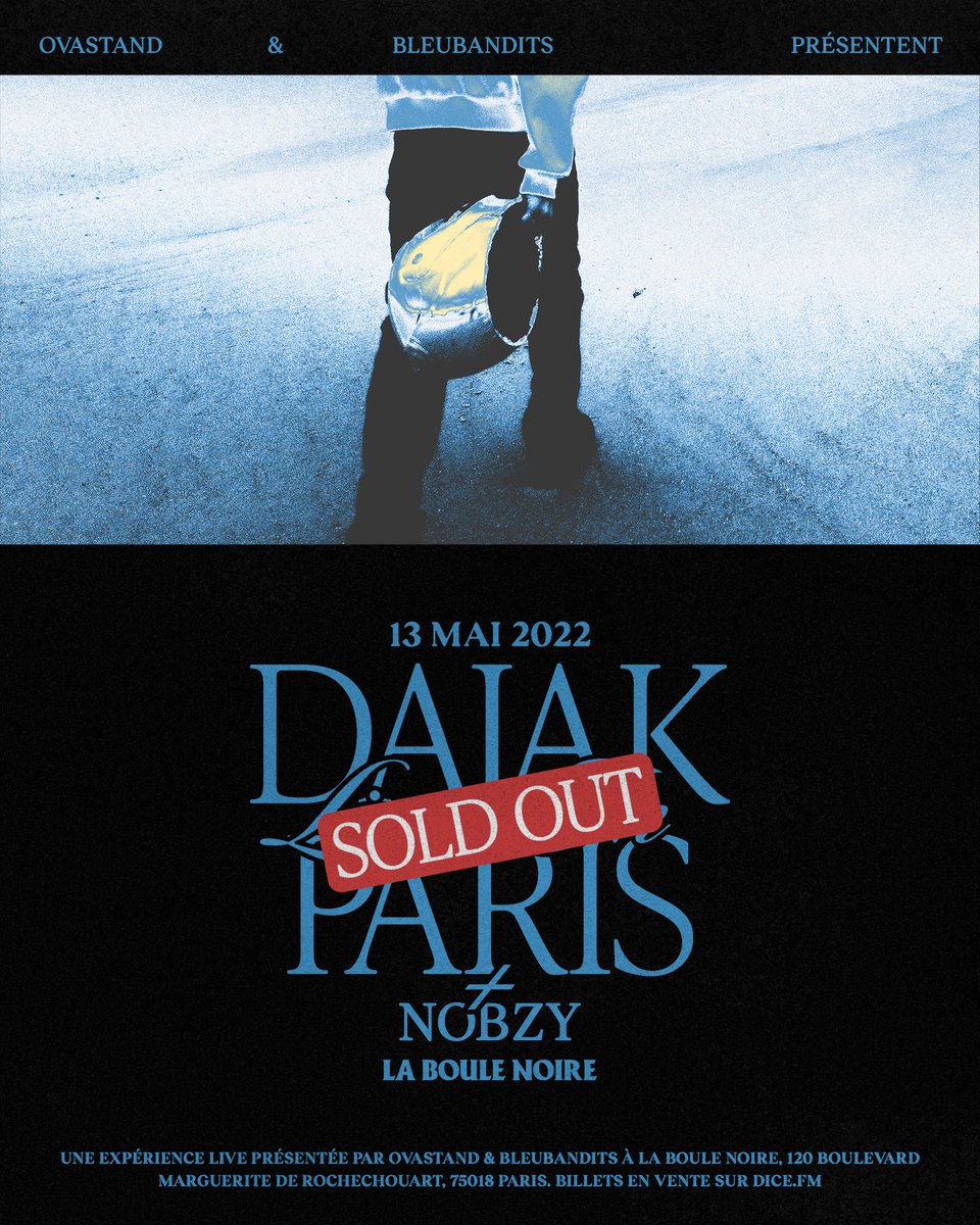 SOLD OUT ! 🤍
visuel @andy_rajo