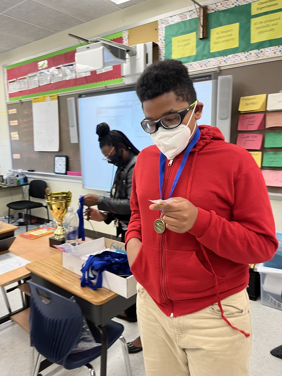 TMMS 2022 Champions of the 8th Grade Math PGCPS Competition