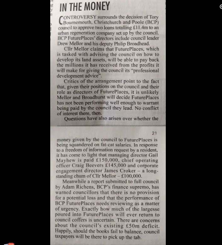Bournemouth in Private Eye again

<a href="/Boscombe_Forum/">Boscombe_Forum</a> had this on the agenda in march

<a href="/PrivateEyeNews/">Private Eye Magazine</a> <a href="/dorset_eye/">Dorset Eye (Independent Citizen Community Media)</a> <a href="/Boscombe_Forum/">Boscombe_Forum</a>