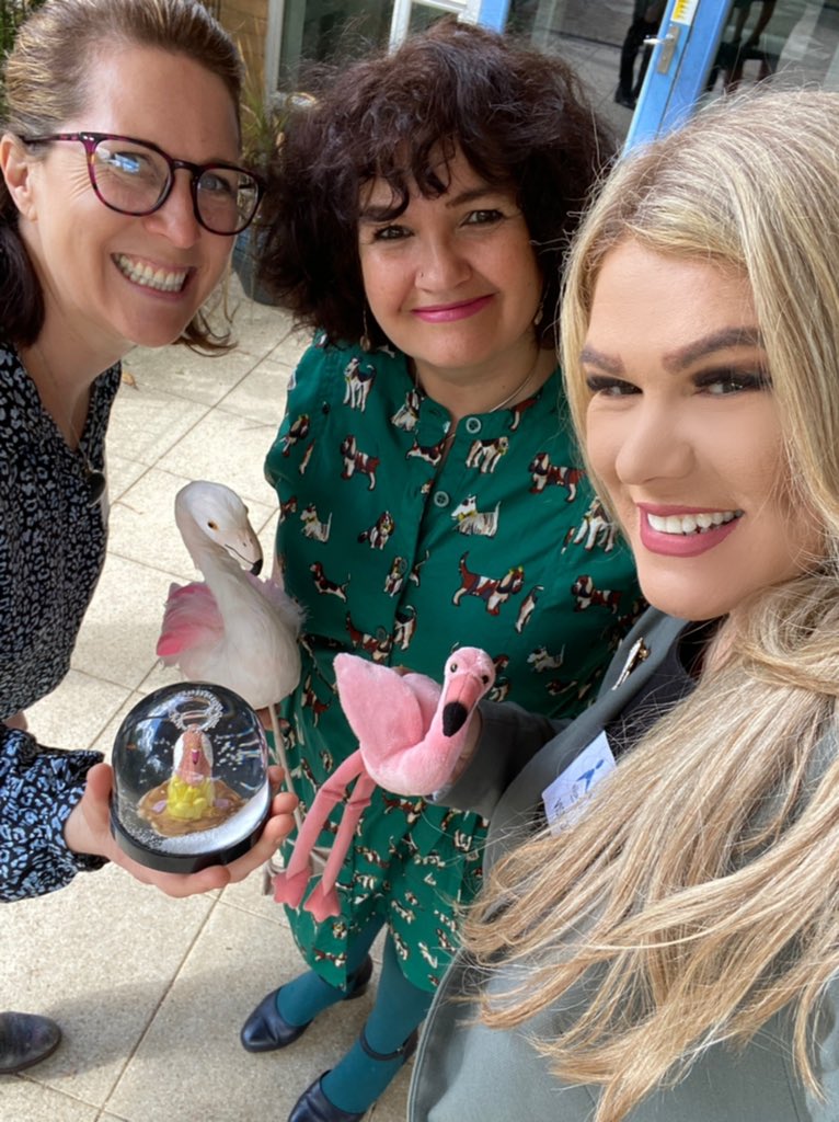 FiMcGon's tweet photo. Fabulous to meet with some of the team at the venue for the upcoming #CamEdFest on Sat 2nd July @RaeSnape &amp; @SuzieYoung 🎓@AngliaRuskin are a Proud Supporter of the event. Get your tickets 🎟 info below👇 🦩🦩 https://t.co/dYOPt2PbMN https://t.co/TxCBgdcqMy