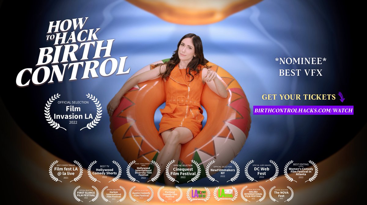 SassyMohen's tweet photo. 📣 Festival Announcement! 📣
'How to Hack Birth Control' is an official selection of @FilmInvasionLA ! Screening in-person AND online 06/08 - 06/19.

Get your tickets -> https://t.co/SHDoqzeh7c

#FilmFestivals #FilmFest #BirthControl #thepill #BCHacks #BithControlHacks #Film https://t.co/zjXCwZlw8t