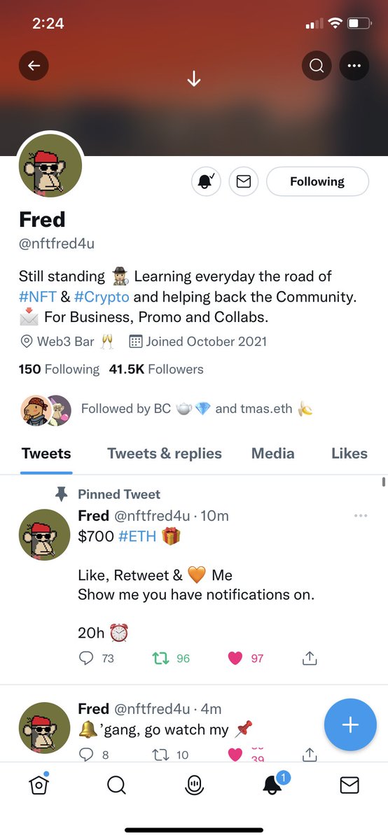 nftLoCo1's tweet photo. @nftfred4u 👍🏽 https://t.co/BG5k7AhGJq