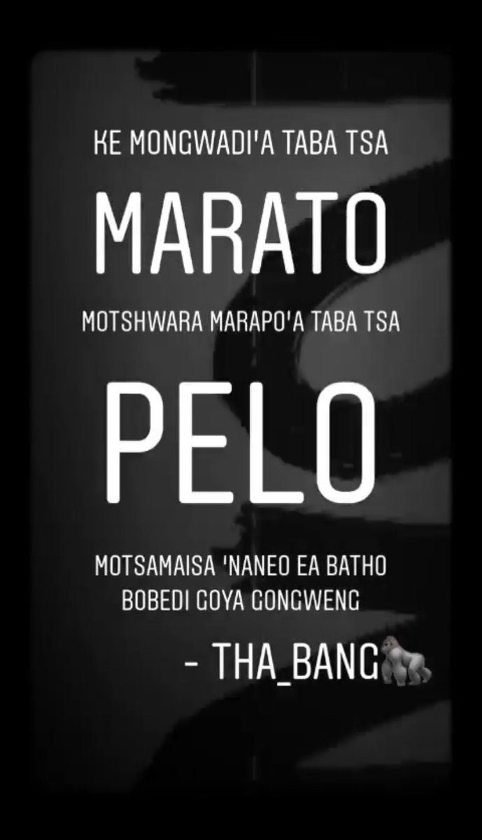 TjMetladi's tweet image. Let me reintroduce myself, I am 
- tha_bang 🦍 and I write. 
#JottedFeels 
#WorksOfHeart