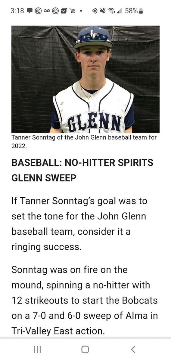 Coach Good (@briango57451493) on Twitter photo Another No-No from one our guys! Congrats Tanner I’m sure you’ve got a few more of these to come in your future! <a href="/SonntagTanner/">Tanner Sonntag</a> <a href="/baseballcrazy00/">Tony Leonard</a> <a href="/SonntagTad/">Tad Sonntag</a> Another No-No from one our guys! Congrats Tanner I’m sure you’ve got a few more of these to come in your future! <a href="/SonntagTanner/">Tanner Sonntag</a> <a href="/baseballcrazy00/">Tony Leonard</a> <a href="/SonntagTad/">Tad Sonntag</a>