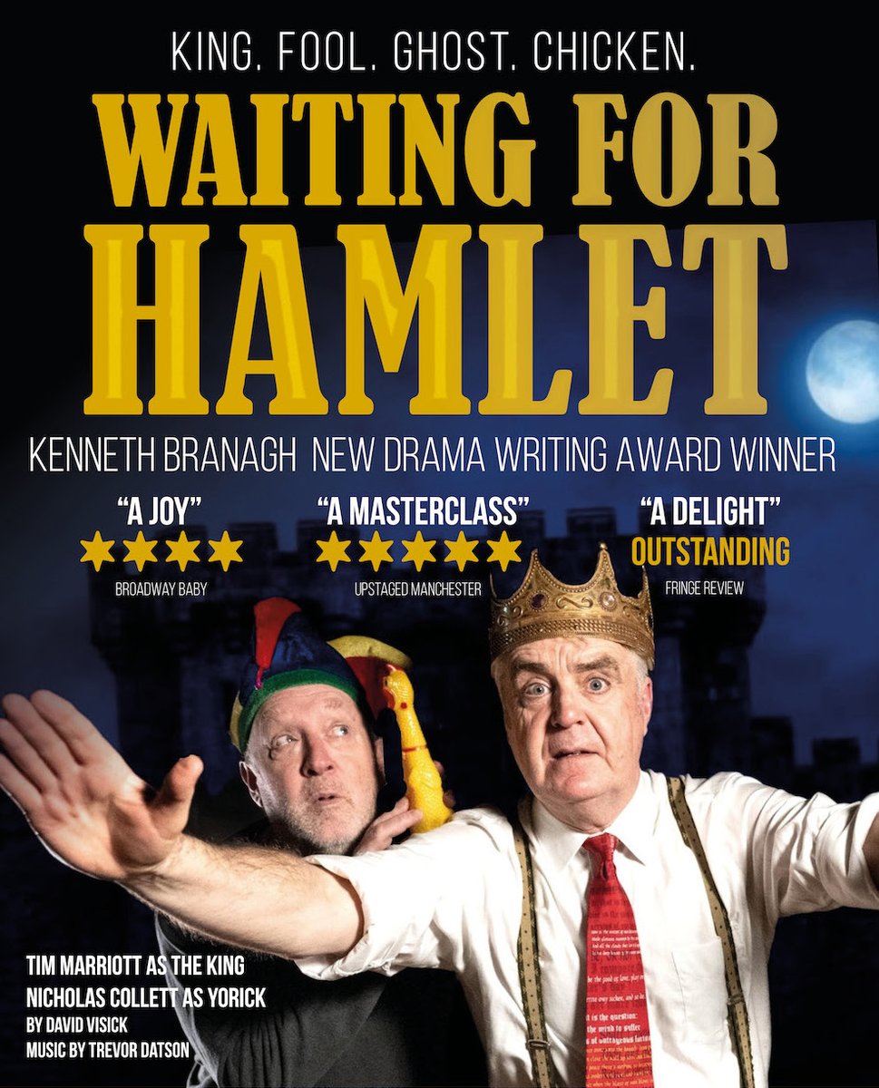 Shakespeare's walking dad returns! Three months from today at <a href="/theSpaceUK/">theSpaceUK</a> <a href="/edfringe/">Edinburgh Festival Fringe</a>  tickets.edfringe.com/whats-on/waiti…