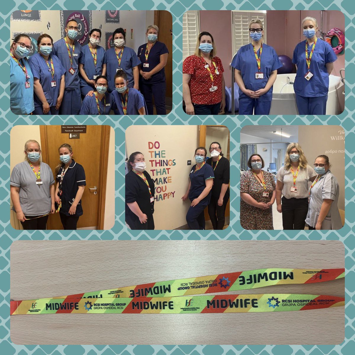 gra_milne12's tweet photo. While some of us got to attend #NationalMidwiferyConference the rest of the super staff were providing wonderful care to the women &amp; families attending @OLOLMat_Unit Every midwife received a special lanyard today &amp;  Midwife of the Year will be presented tomorrow 🎉🎉🎉 https://t.co/zwAVYcBjRy