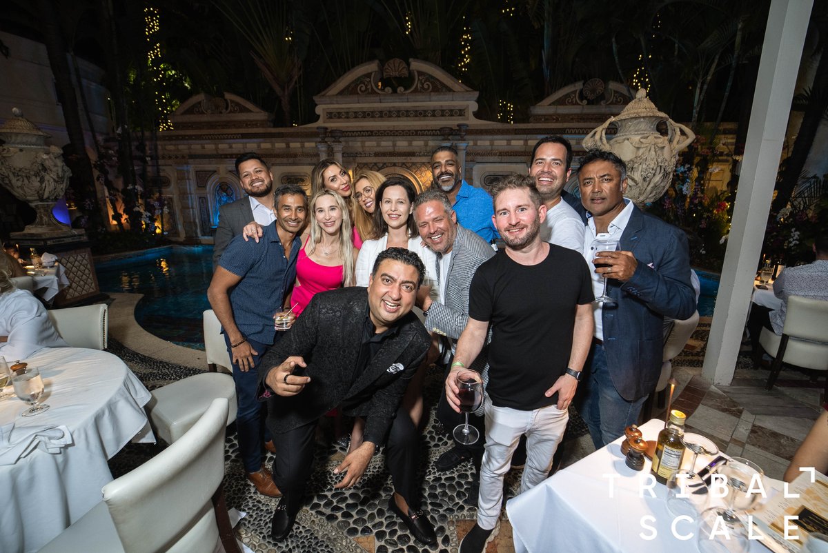 TribalScale's tweet photo. Miami Tech Month was jam-packed with events and conferences, and we wrapped it up with our Innovators Dinner at the Versace Mansion, in true TribalScale fashion.
Check out the photos here: https://t.co/bkkmTm22MS
#tsinnovators #miamitechmonth #rightthefuture https://t.co/8glGKNiFM3