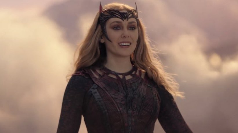 itsjustanx's tweet photo. Elizabeth Olsen truly deserves all the praise she’s getting for #MultiverseOfMadness - she ATE this role up like no other. #ScarletWitch https://t.co/c6WNxzMdHu