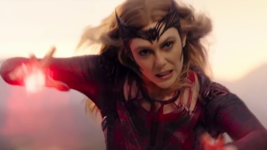itsjustanx's tweet photo. Elizabeth Olsen truly deserves all the praise she’s getting for #MultiverseOfMadness - she ATE this role up like no other. #ScarletWitch https://t.co/c6WNxzMdHu