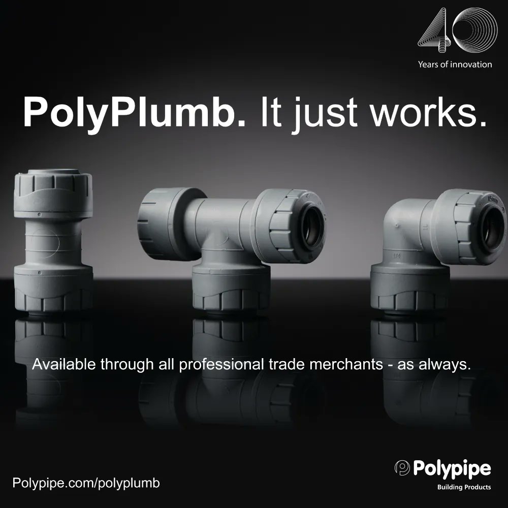 PolypipeTrade's tweet photo. #PolyPlumb is in stock now and available nationwide at Polypipe stocking branches 👌
> Available in 10mm, 15mm, 22mm & 28mm
> Suitable for most hot and cold water & heating applications
> Suitable for use with Plastic/Copper pipe
To find out more visit https://t.co/ykdT3GkzXn https://t.co/cKu7AM1AzW