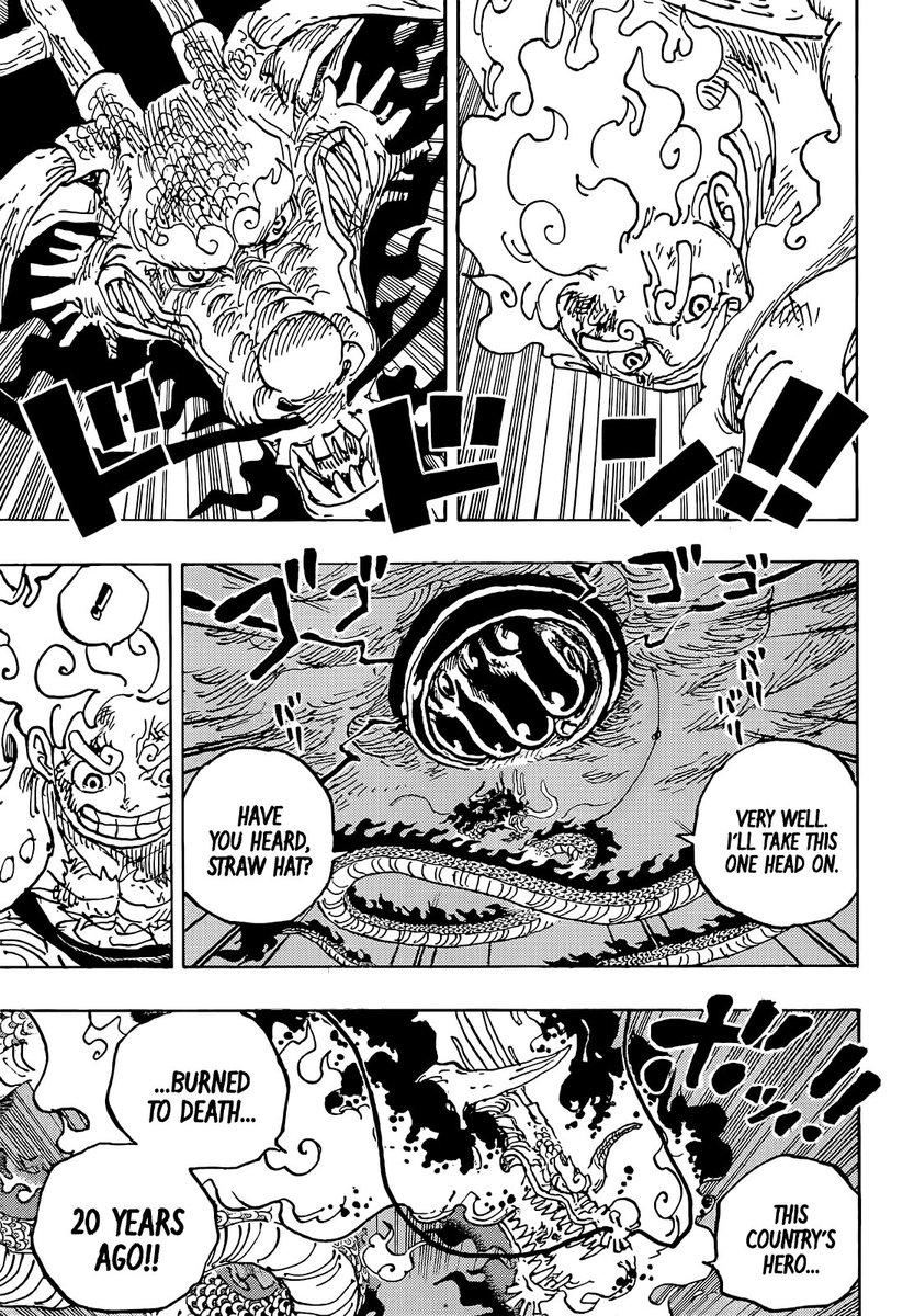 Patrice The Zkk Exposer S Tweet Kaido Always Compare Luffy To Oden And Not Zoro Onepiece1048 Onepiece Trendsmap