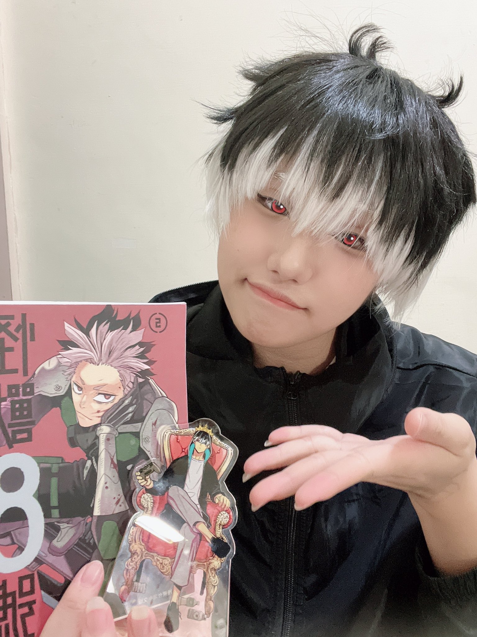 怪獣8号　鳴海弦　戦闘前　ウィッグ 怪獣8号 鳴海弦 戦闘前 ウィッグ コスプレ 日九 on X: 