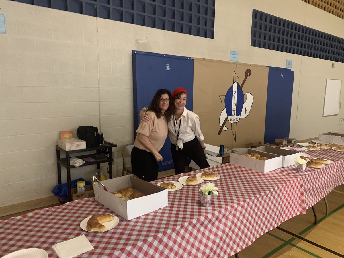 missbryla's tweet photo. Thank you to Mme Lee &amp; Mme Defazio and all student volunteers who helped organize our French café this year. The treats were delicious AND had a blast! 🤗 @SJPIIOakville https://t.co/YnIo1YlBkJ