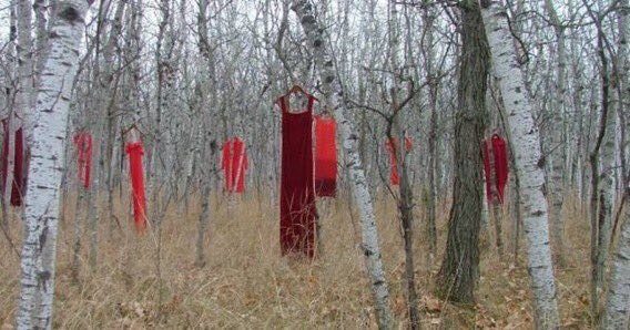 Today is #RedDressDay to honour the lives of #MMIWG2S. We must demand action to end violence against Indigenous women &amp; girls and two-spirit peoples. #NoMoreStolenSisters