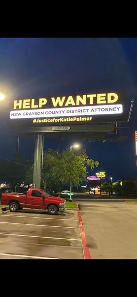 palmerjohndavid's tweet photo. NO MORE B.S. (Brett Smith) IN #GRAYSONCOUNTY.
"Call off your jihad."
"You go against the boss, you go against the house."
"I like the #publicity."
"I don't have to explain myself."
Those were the words of DA Brett Smith and the #GraysonCounty DA's Office to our family.  (1/6) https://t.co/ZdQCLSPmqh