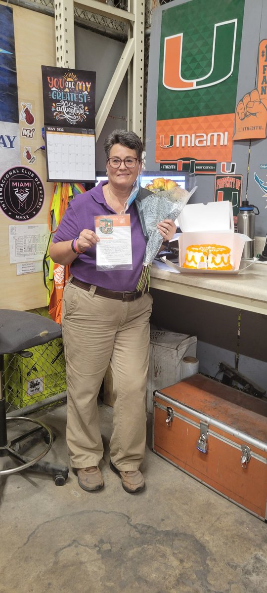 DasherTDD's tweet photo. Happy 25th Anniversary Carla(Receiving associate) 🥳🥳🥳. Wishing you many many more years to Go. Thank you for all you do. @NillyMartinez @c1heron @VegaMapvega @thd_6856 https://t.co/YgK3qWNCzQ