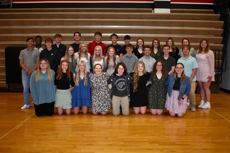 NHS induction last week at the annual Leadership Dinner. Great night to pass the baton from our seniors to our new and returning members!