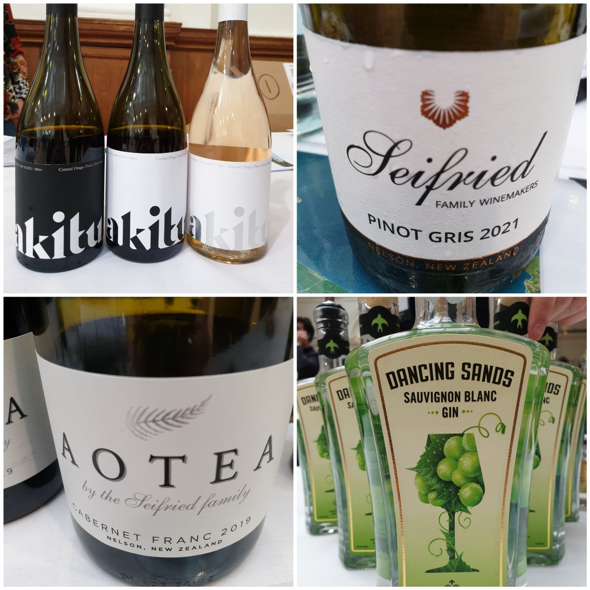 robthefoodie's tweet photo. Always love the @nzwine London trade tasting!

Many delicious wines with @loveblockwine @yealands @akitu_wine @Greywacke #TeKano @SeifriedEstate  showing really well among a strong selection!

#NewZealand #wine #wines https://t.co/rH4E9mw1sG