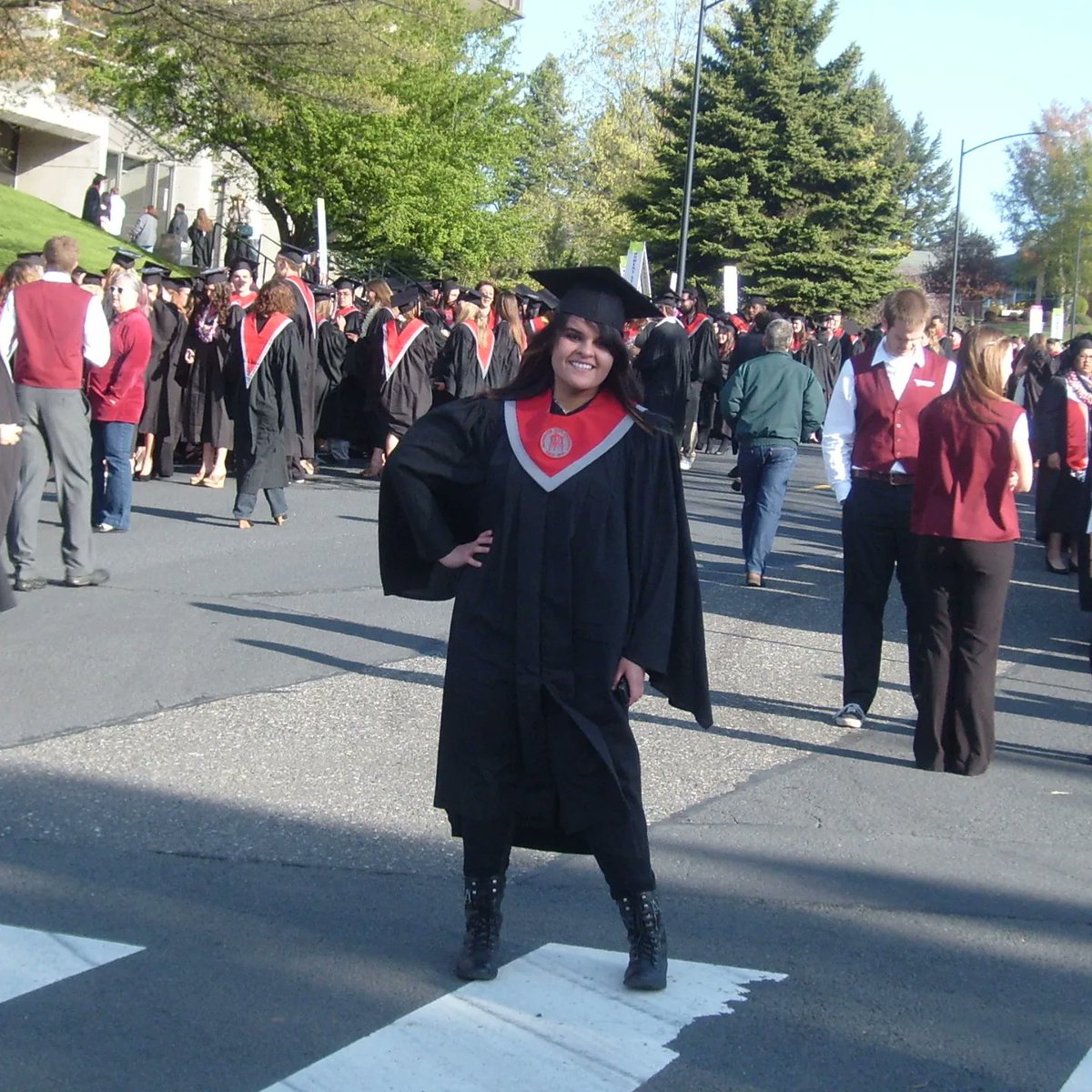 SOUL_3SC4P3's tweet photo. It truly feels like yesterday! ๐ญ๐๐๐๐ค๐ฉโ๐ May 5th 2012! ๐
.
.
.
#wsu #washingtonstateuniversity #wsugrad #co2012 #grunge ๐ #emokid ๐ #graduation ๐ #metal ๐ #emo #emogirl ๐ค #scenefashion #scenegirl #gamer ๐ฎ #gamergirl #alt #altgirl #goth #gothgirl ๐ค #nerdy #nerdygirl https://t.co/ZqjkEggC1Z