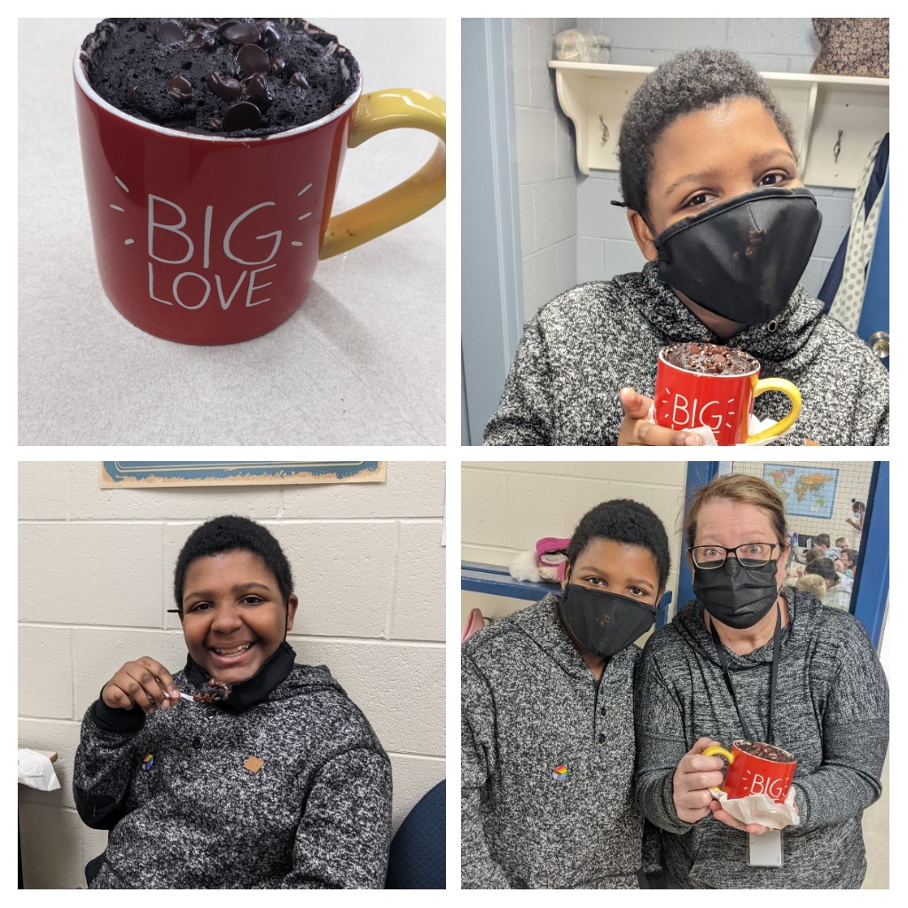 THendersonEd's tweet photo. @GBES_hrce &amp; @HRCE_NS highlight of the day- seeing him smile from ear to ear. Reading recipes and following directions for the win! 👏🏻♥️ #readingisfun #bakingatschool #realworldexamples https://t.co/FmQP01TIBs
