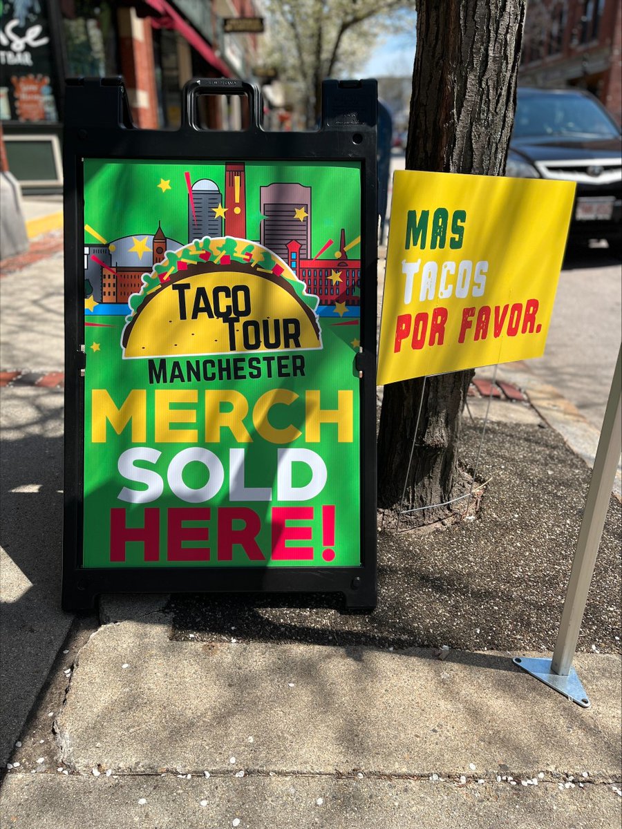 Taco 'bout a perfect day for some tacos! Things are starting to get busy in downtown Manchester! 36 Hanover Street is where you will find us! Stop by and say "HI" to our newest (Manchester) Account Manager, Dee and of course, Anthony will be here too!
